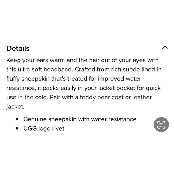 Ugg Headband chocolate one size - Picture 3 of 6